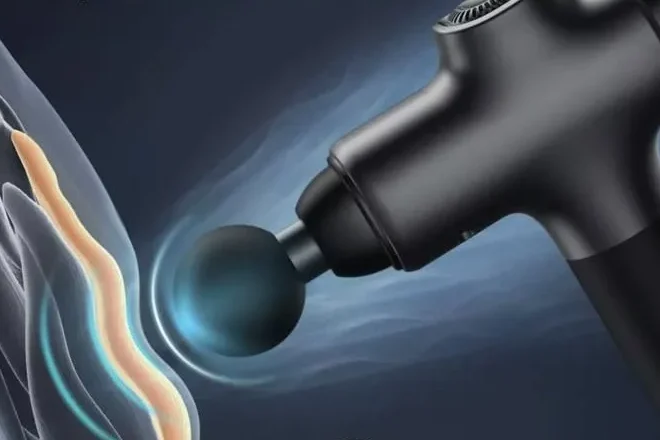 Schéma représentatif puissance 12mm pistolet de massage pour débutants et sportifs
