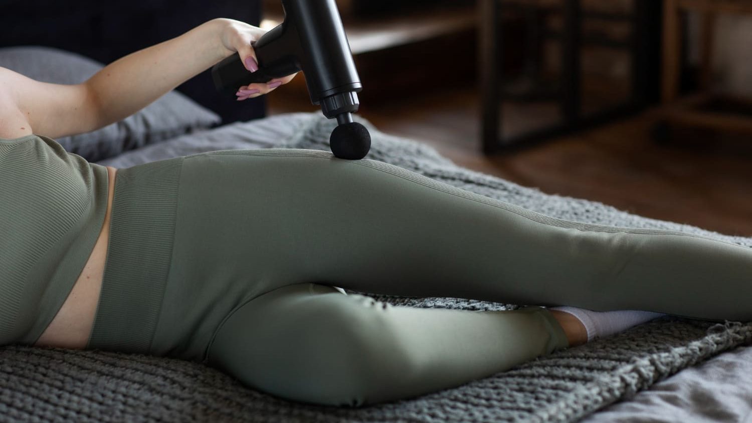Soulagement de la douleur sciatique avec un massage ciblé des fessiers